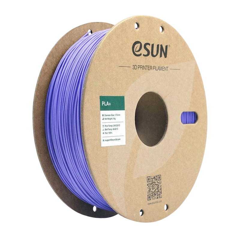 Філамент (пластик) для 3D принтера eSUN PLA+ 1кг, 1.75мм, лавандовий (PLA+P175VP1)